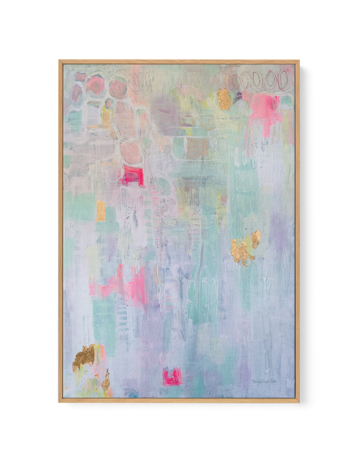 Summer House | Framed Canvas Art Print