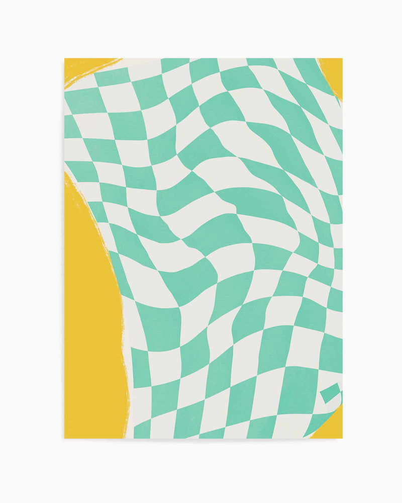 Summer Line Drying Fabric by Little Dean | Art Print