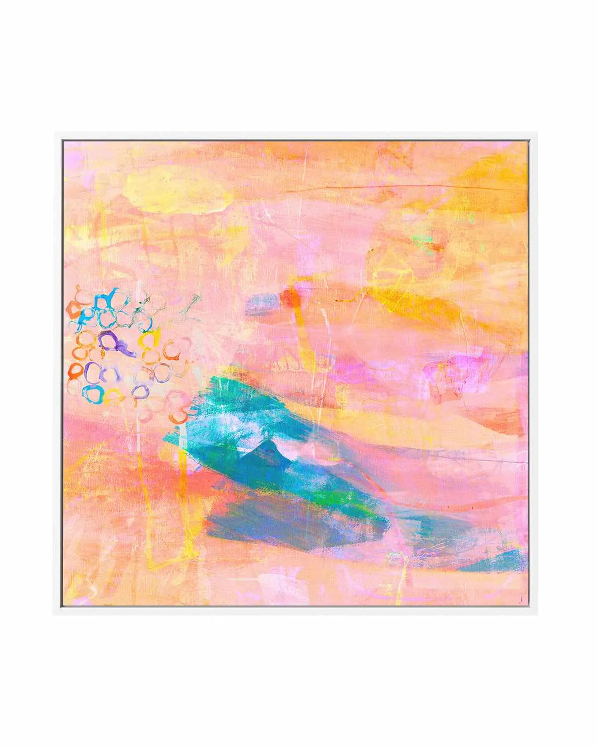 Summer Love by Antonia Tzenova | Framed Canvas Art Print from Olive et Oriel where you can shop wallpaper and artworks online