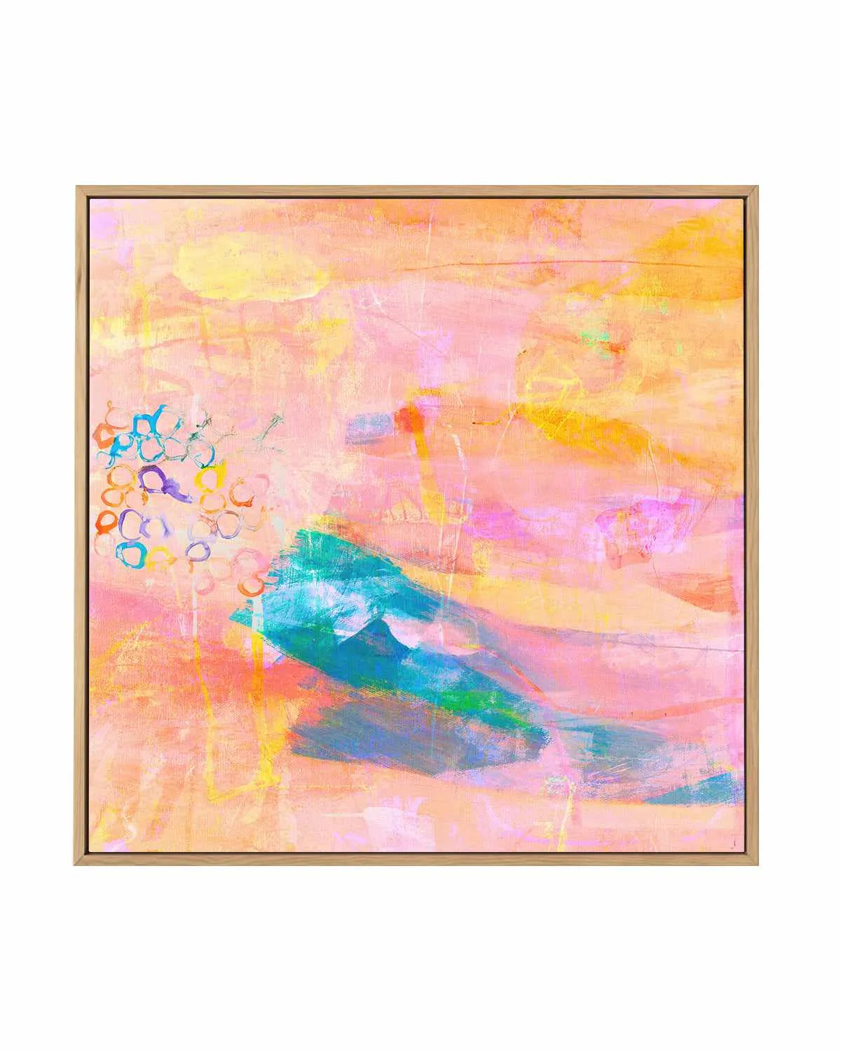 Summer Love by Antonia Tzenova | Framed Canvas Art Print from Olive et Oriel where you can shop wallpaper and artworks online