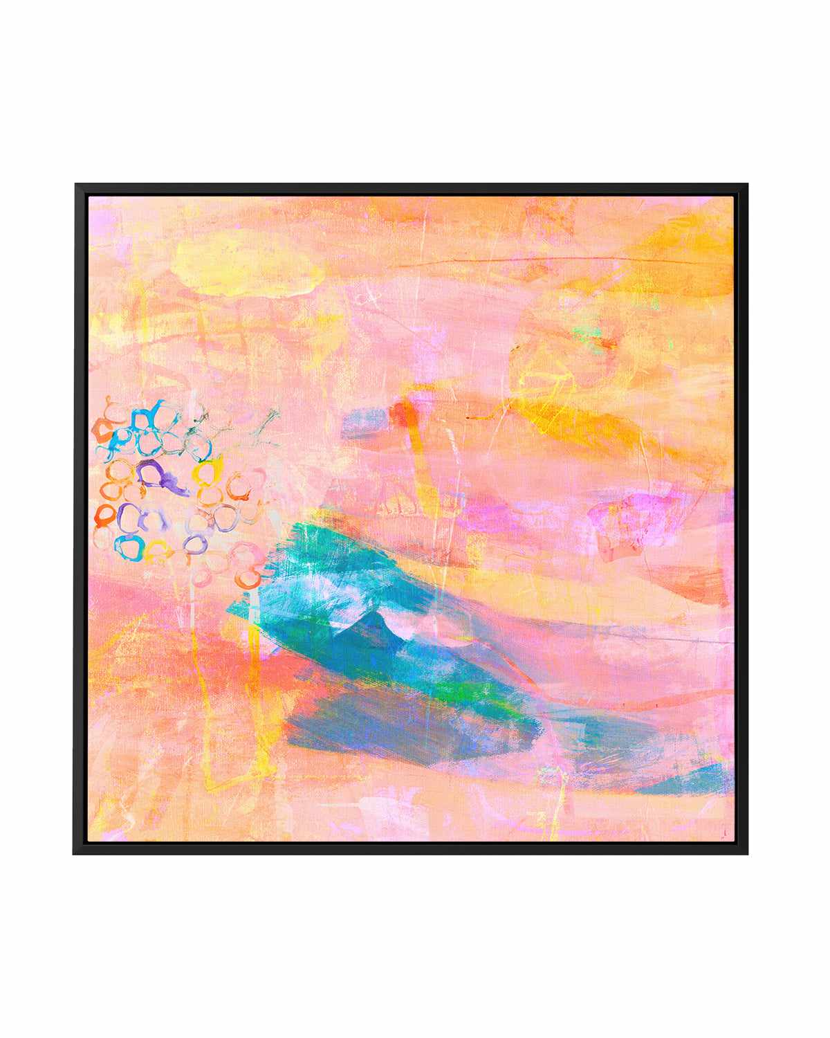 Summer Love by Antonia Tzenova | Framed Canvas Art Print