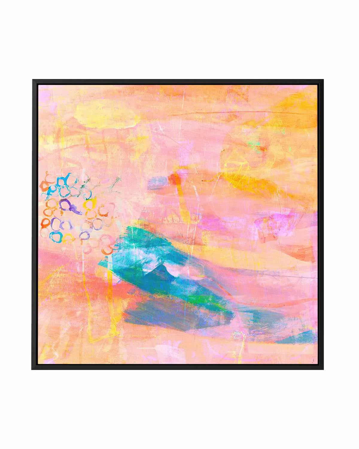Summer Love by Antonia Tzenova | Framed Canvas Art Print from Olive et Oriel where you can shop wallpaper and artworks online