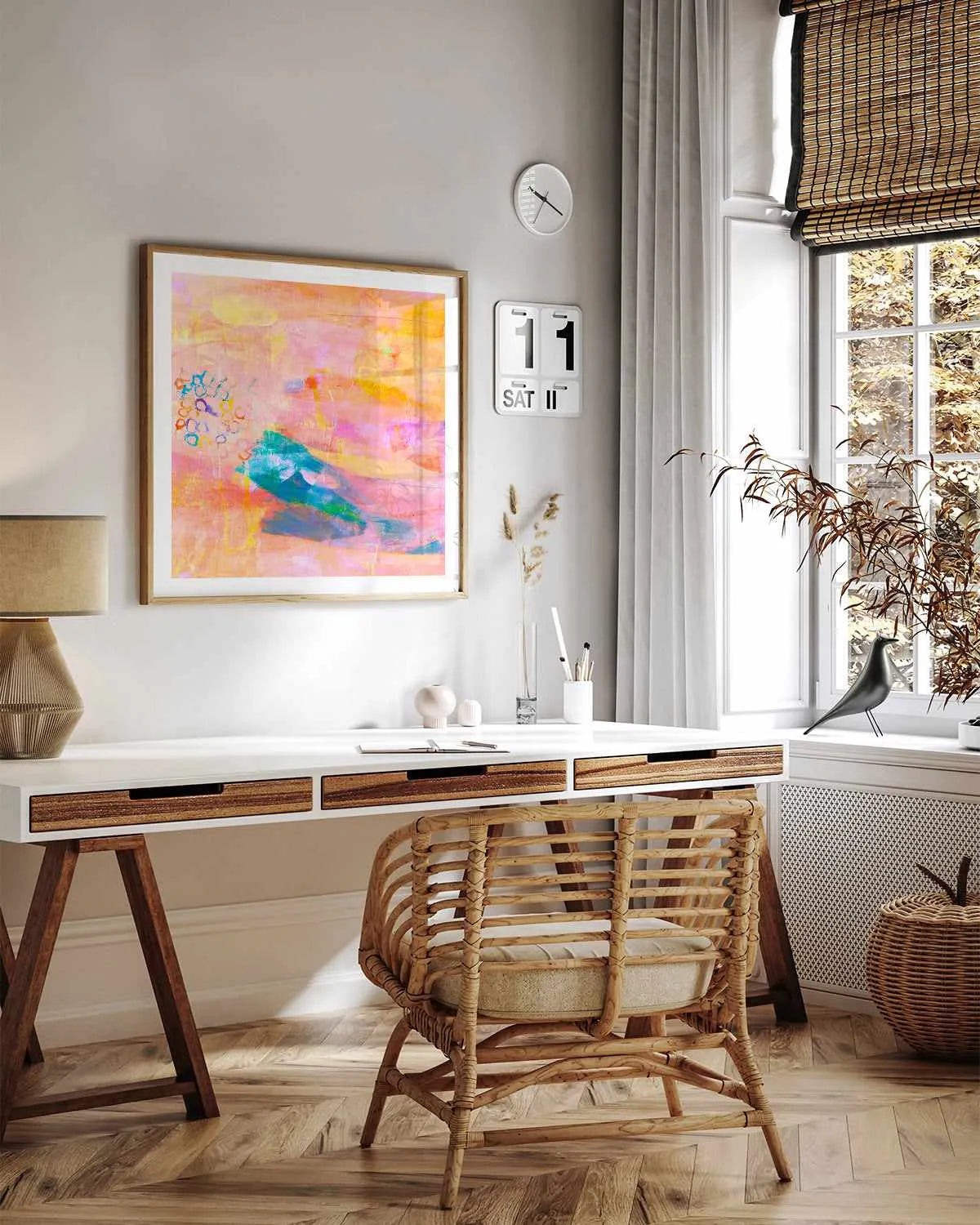 Summer Love by Antonia Tzenova Art Print from Olive et Oriel where you can shop wallpaper and artworks online