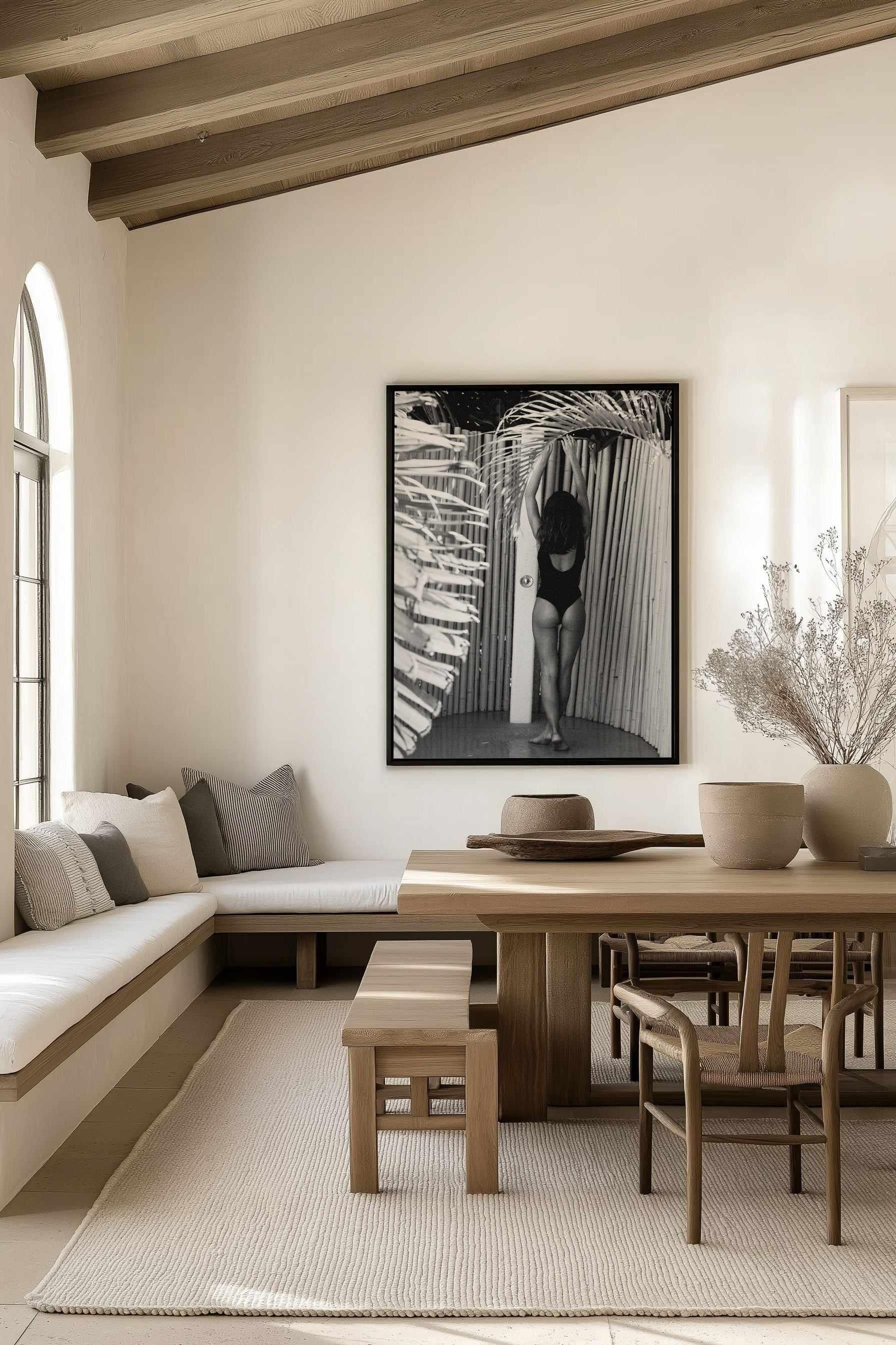 Summer Lover by Teigan Geercke | Framed Canvas Art Print from Olive et Oriel where you can shop wallpaper and artworks online