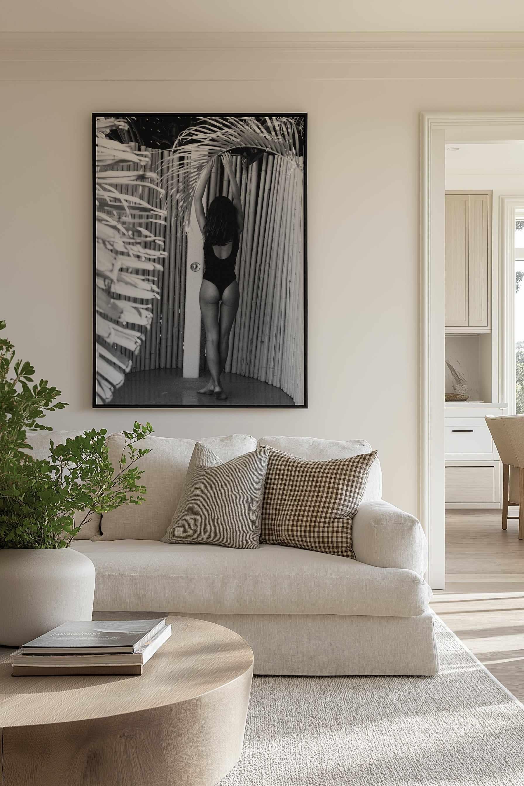Summer Lover by Teigan Geercke | Framed Canvas Art Print from Olive et Oriel where you can shop wallpaper and artworks online