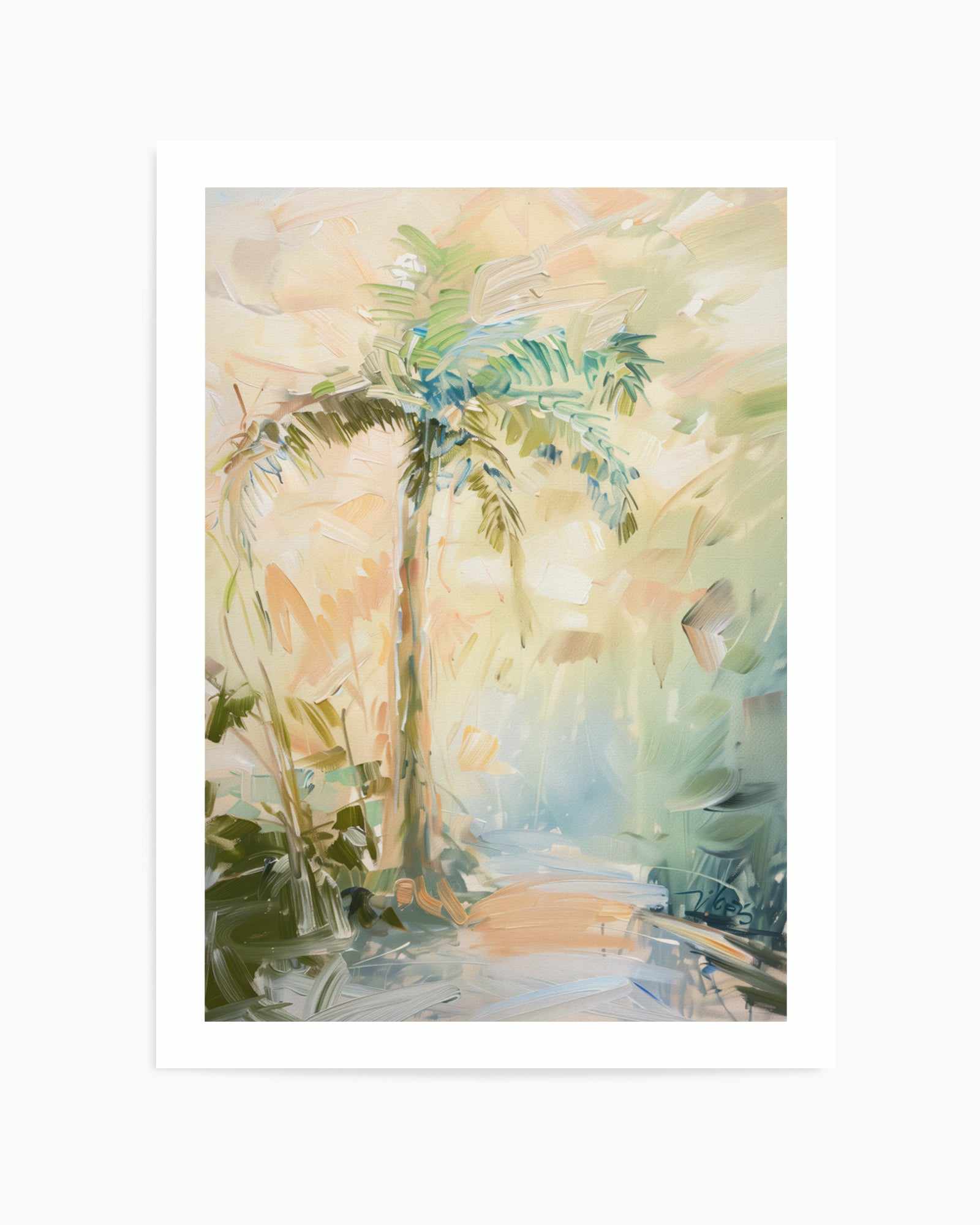 Summer Palm No I | Art Print