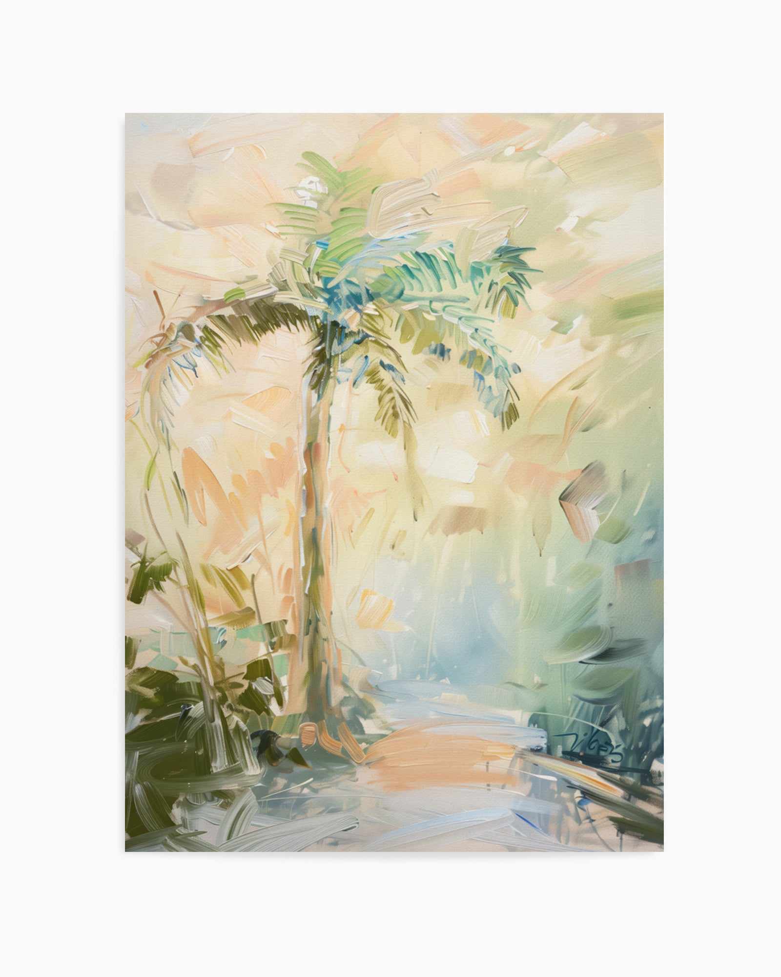 Summer Palm No I | Art Print