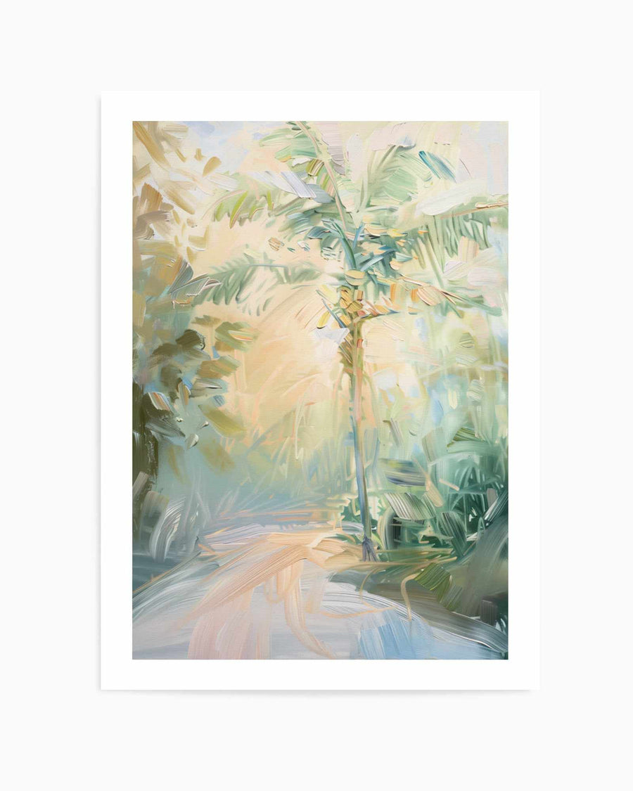 Summer Palm No II | Art Print from Olive et Oriel where you can shop wallpaper and artworks online