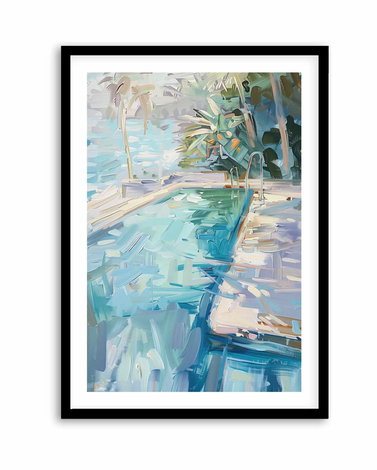 Summer Pool View No I | Art Print