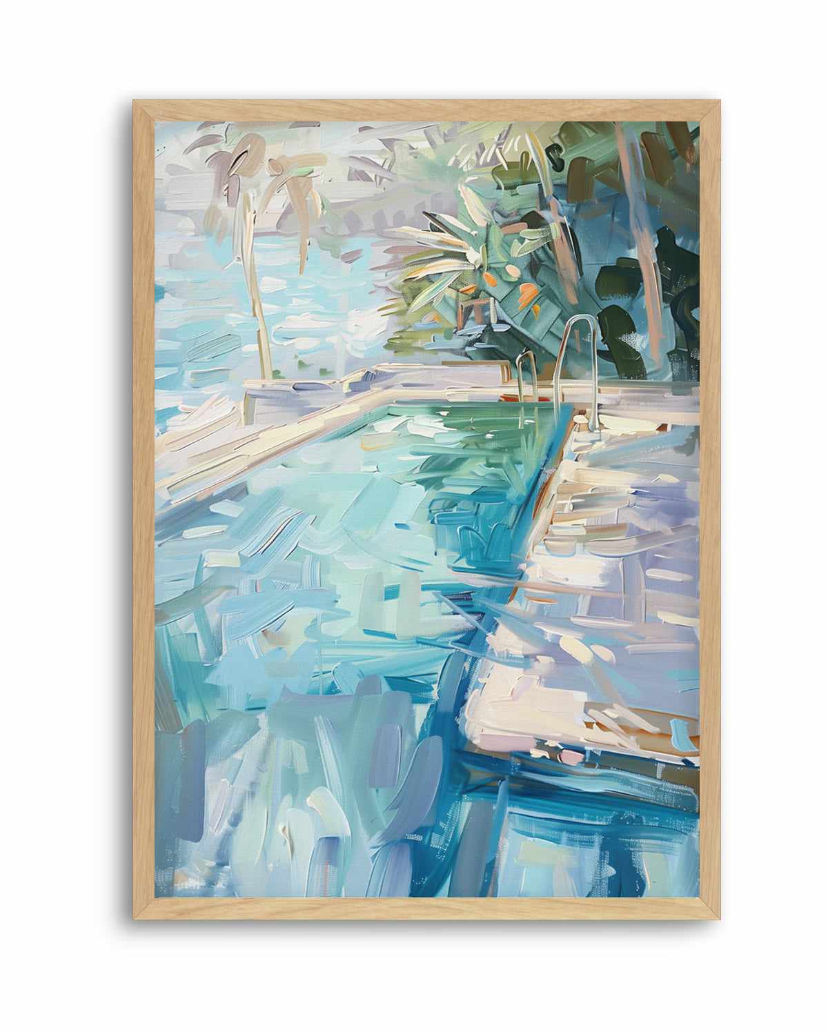 Summer Pool View No I | Art Print