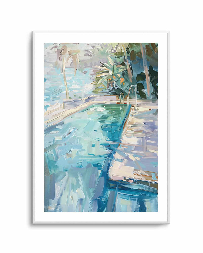 Summer Pool View No I | Art Print