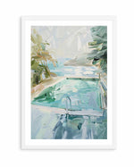 Summer Pool View No III | Art Print