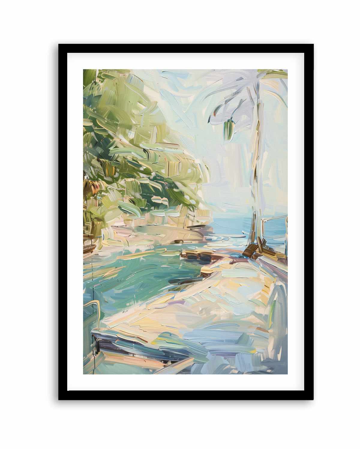 Summer Pool View No IV | Art Print