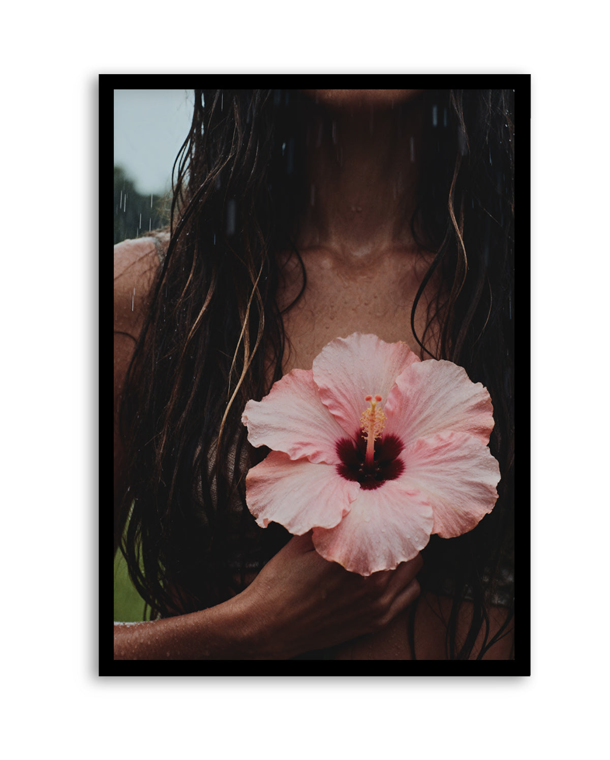 Summer Rain | Art Print from Olive et Oriel where you can shop wallpaper and artworks online