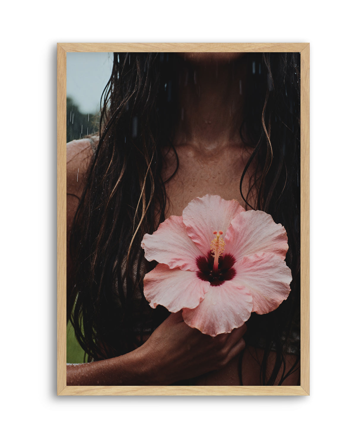 Summer Rain | Art Print from Olive et Oriel where you can shop wallpaper and artworks online