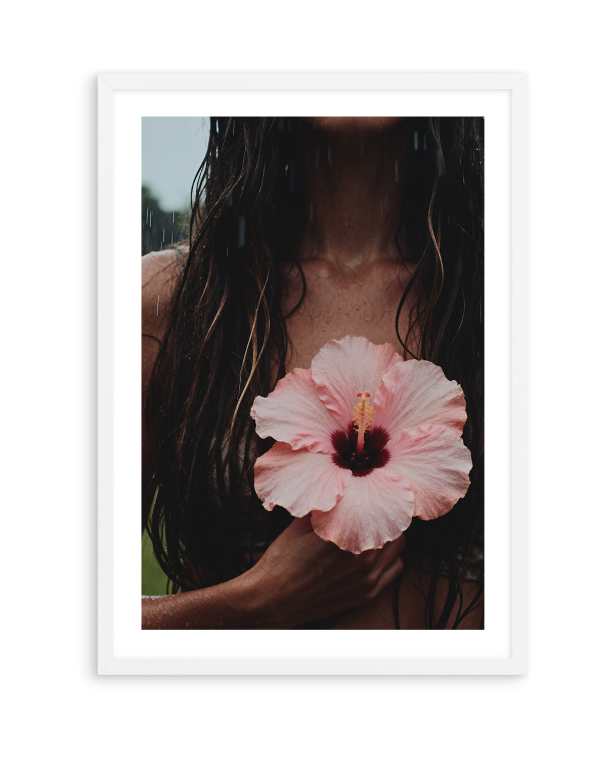 Summer Rain | Art Print from Olive et Oriel where you can shop wallpaper and artworks online