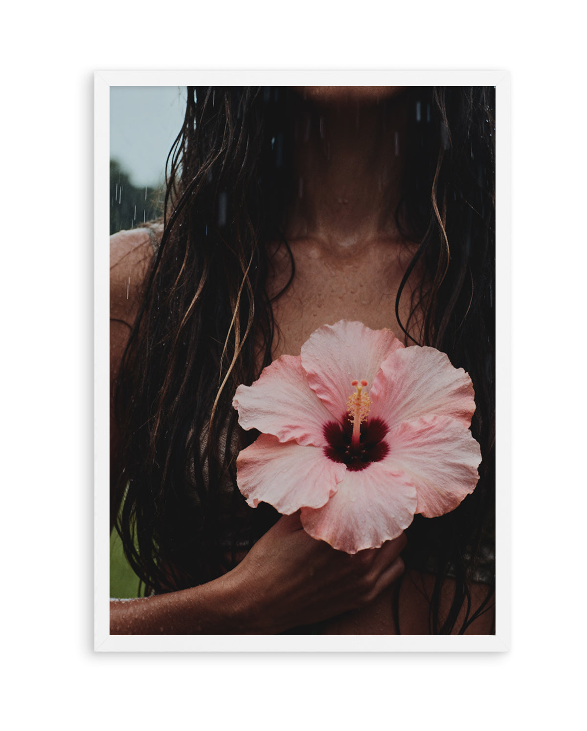 Summer Rain | Art Print from Olive et Oriel where you can shop wallpaper and artworks online