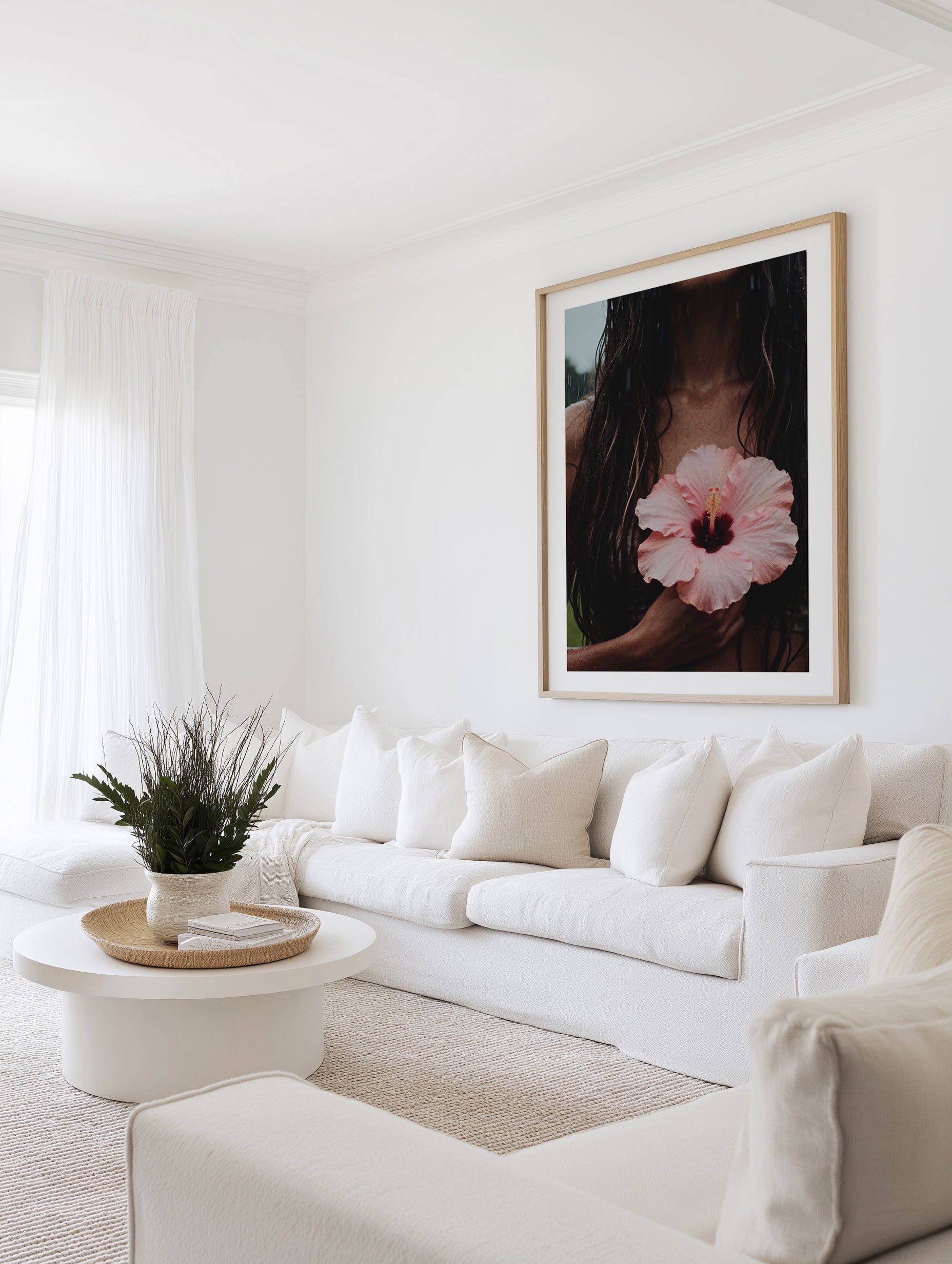 Summer Rain | Art Print from Olive et Oriel where you can shop wallpaper and artworks online