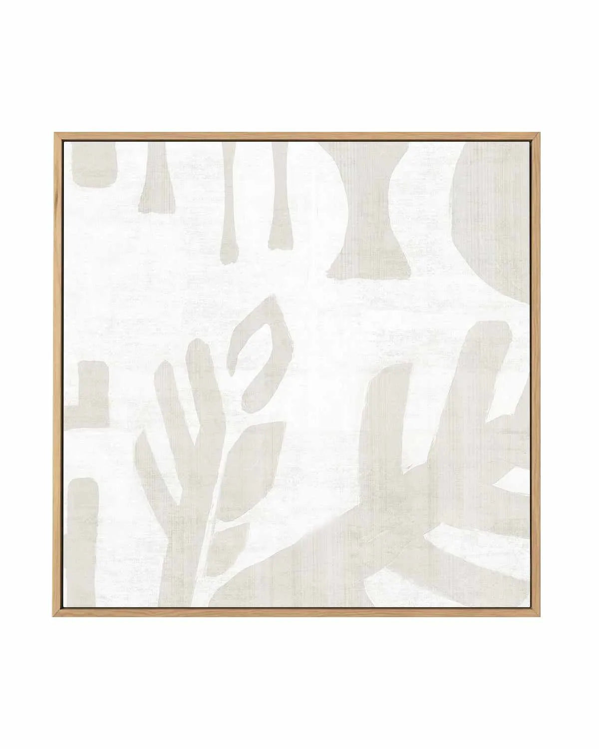 Summer Shadows I | Framed Canvas Art Print from Olive et Oriel where you can shop wallpaper and artworks online