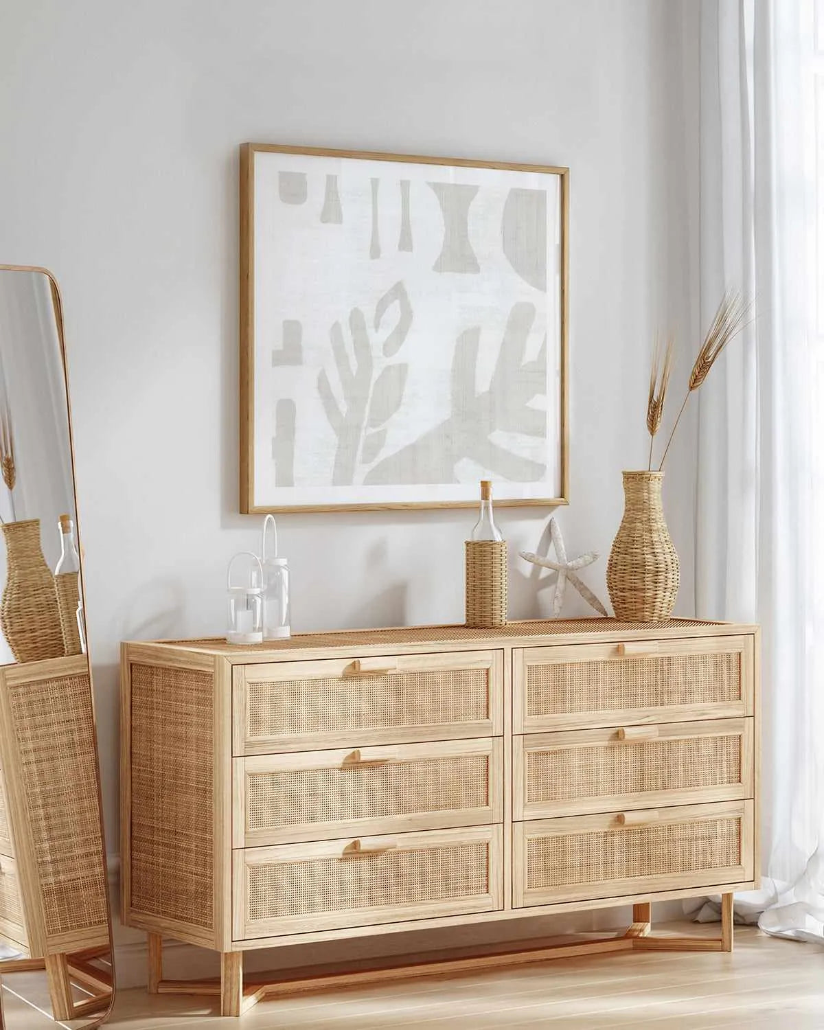 Summer Shadows I Art Print from Olive et Oriel where you can shop wallpaper and artworks online