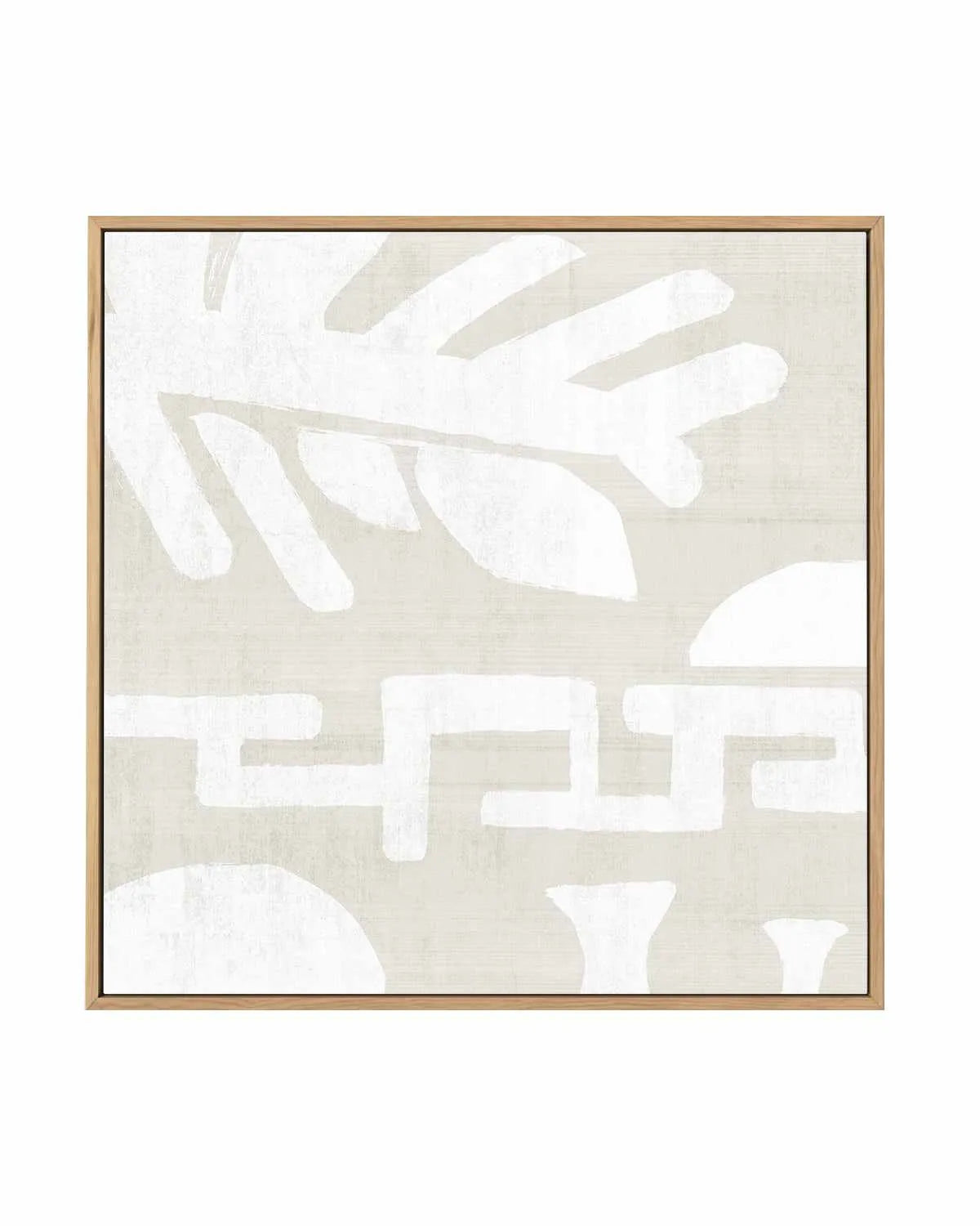 Summer Shadows II | Framed Canvas Art Print from Olive et Oriel where you can shop wallpaper and artworks online