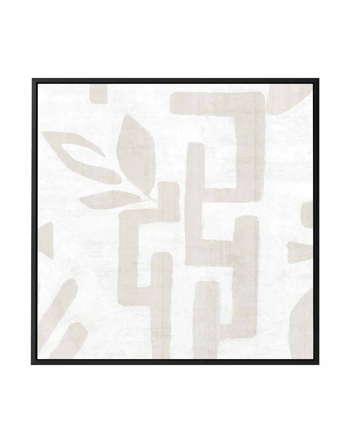 Summer Shadows III | Framed Canvas Art Print from Olive et Oriel where you can shop wallpaper and artworks online