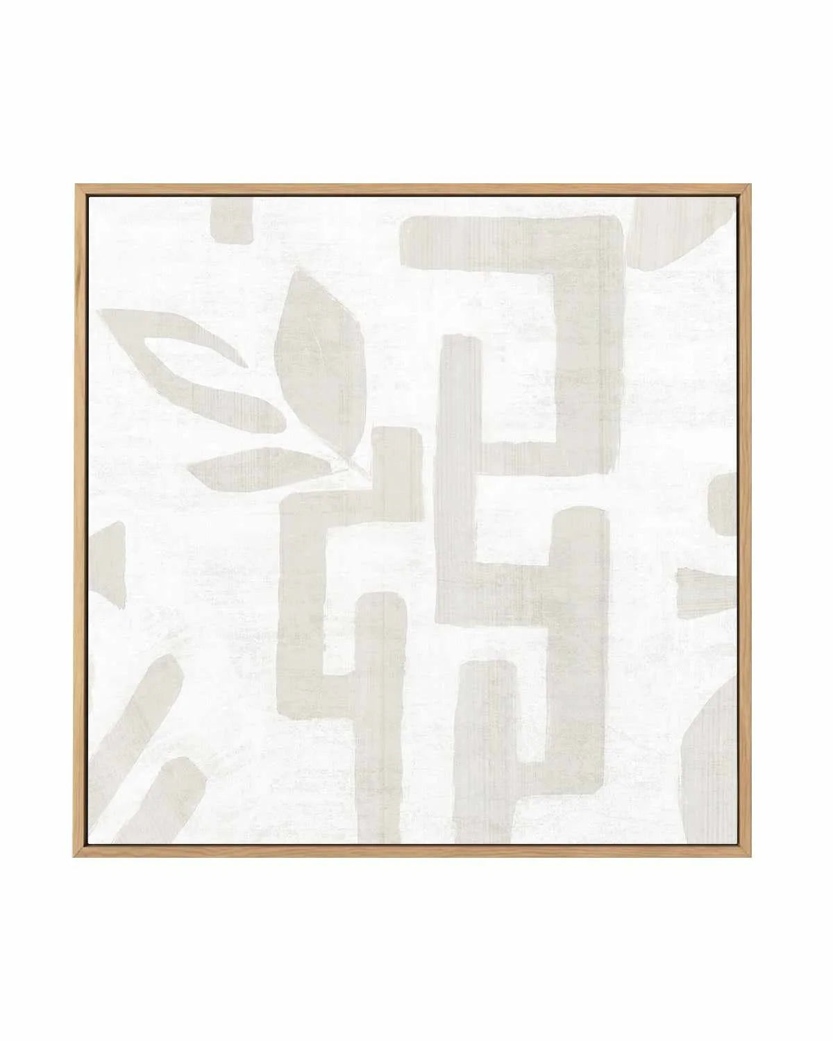 Summer Shadows III | Framed Canvas Art Print from Olive et Oriel where you can shop wallpaper and artworks online