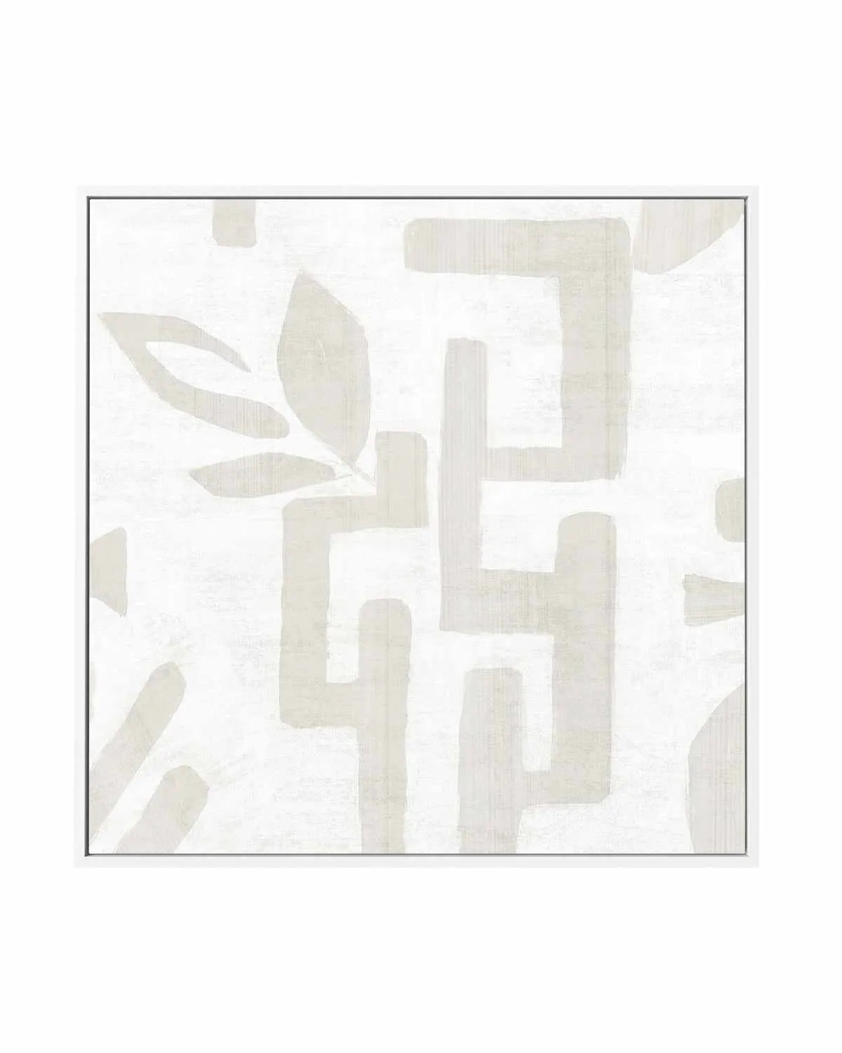 Summer Shadows III | Framed Canvas Art Print from Olive et Oriel where you can shop wallpaper and artworks online