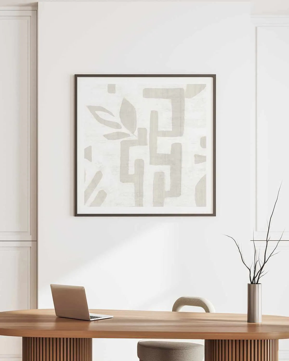 Summer Shadows III Art Print from Olive et Oriel where you can shop wallpaper and artworks online