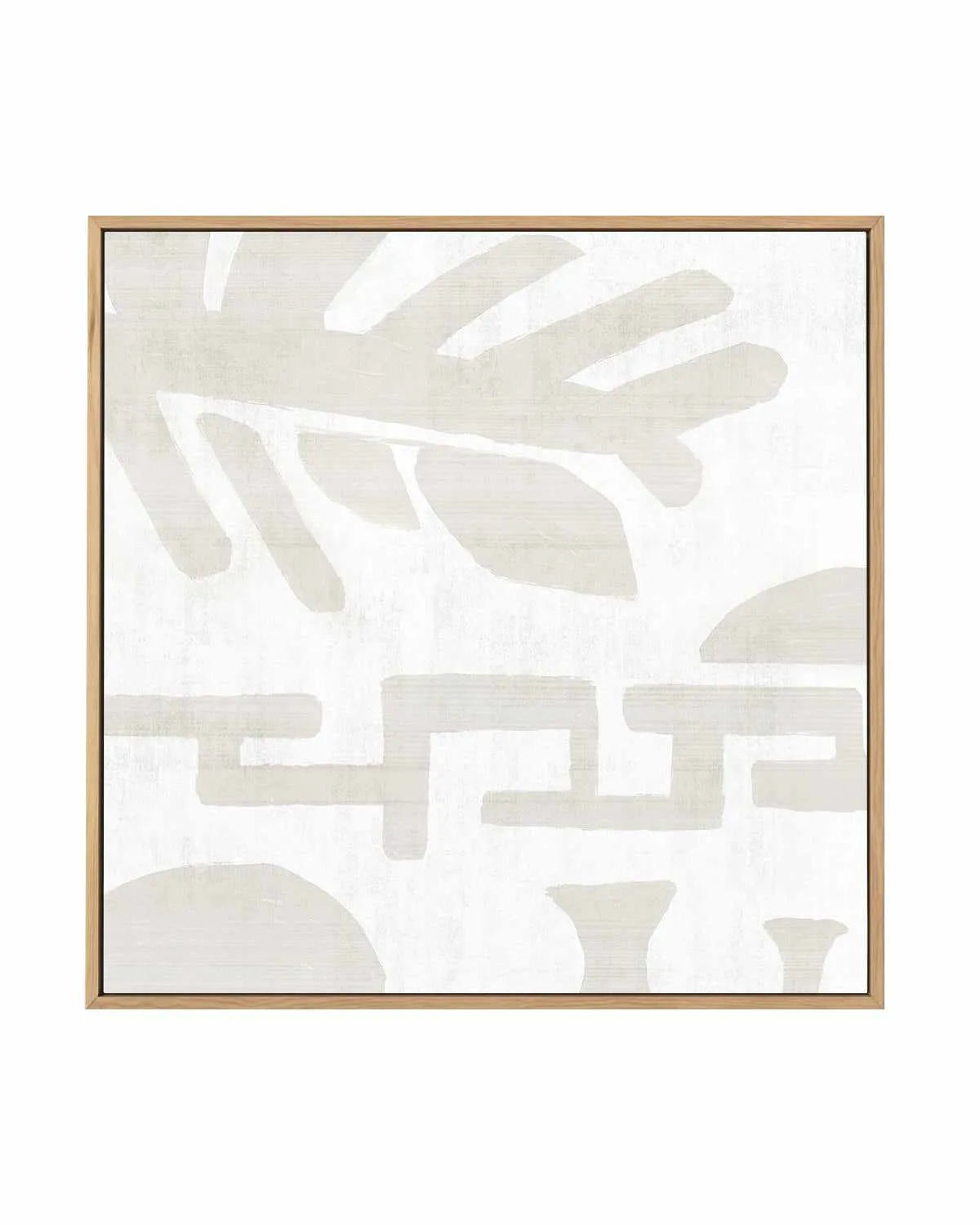 Summer Shadows IV | Framed Canvas Art Print from Olive et Oriel where you can shop wallpaper and artworks online