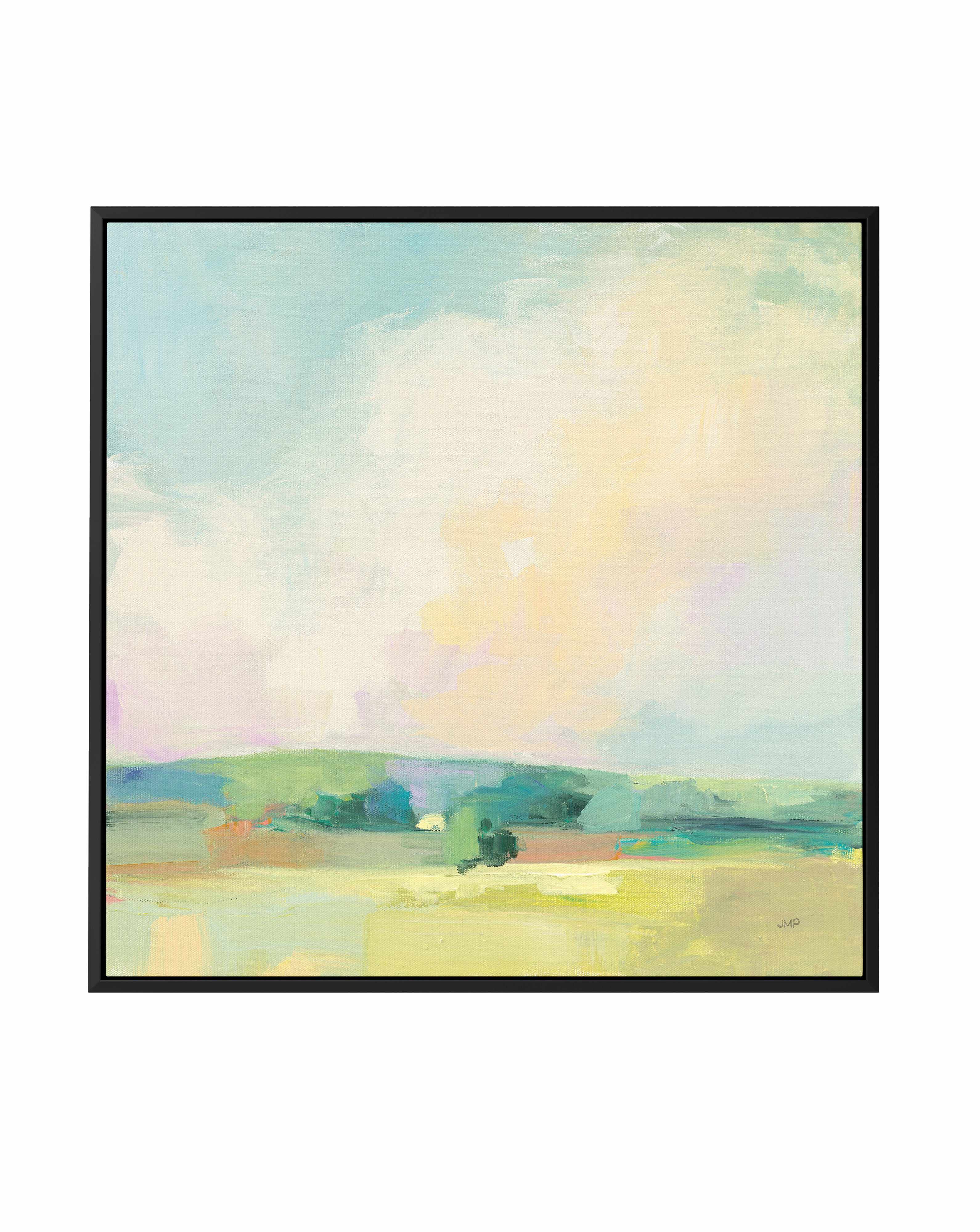 Summer Sky II | Framed Canvas Art Print