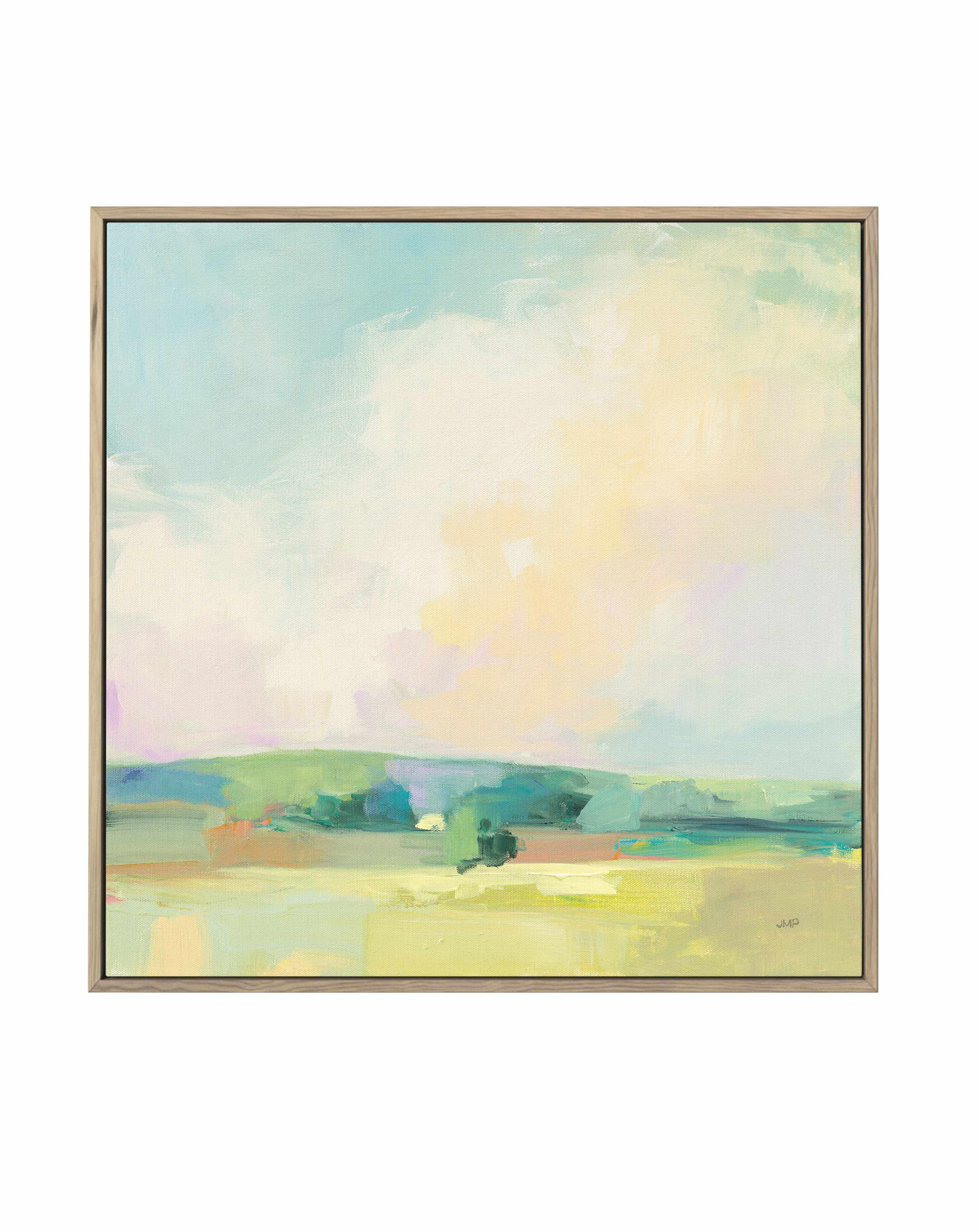 Summer Sky II | Framed Canvas Art Print