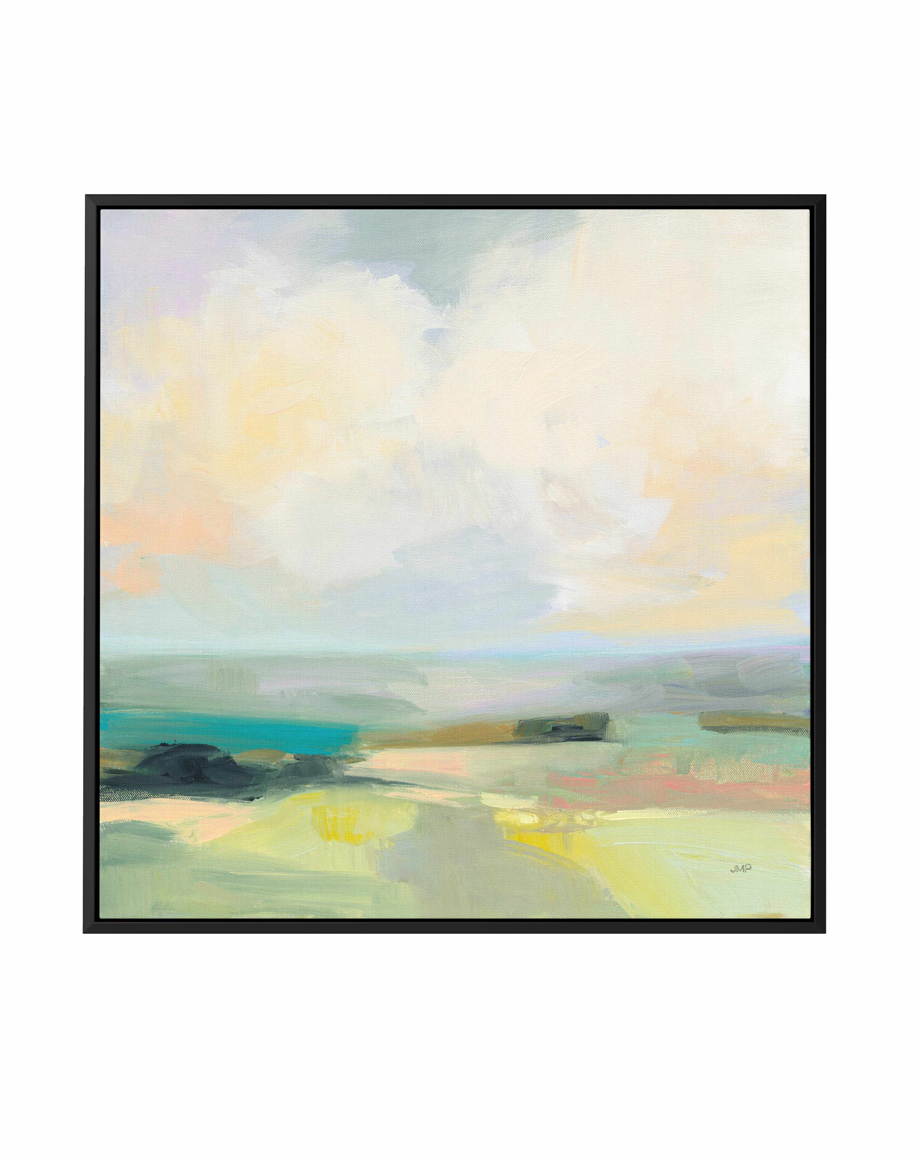 Summer Sky III | Framed Canvas Art Print