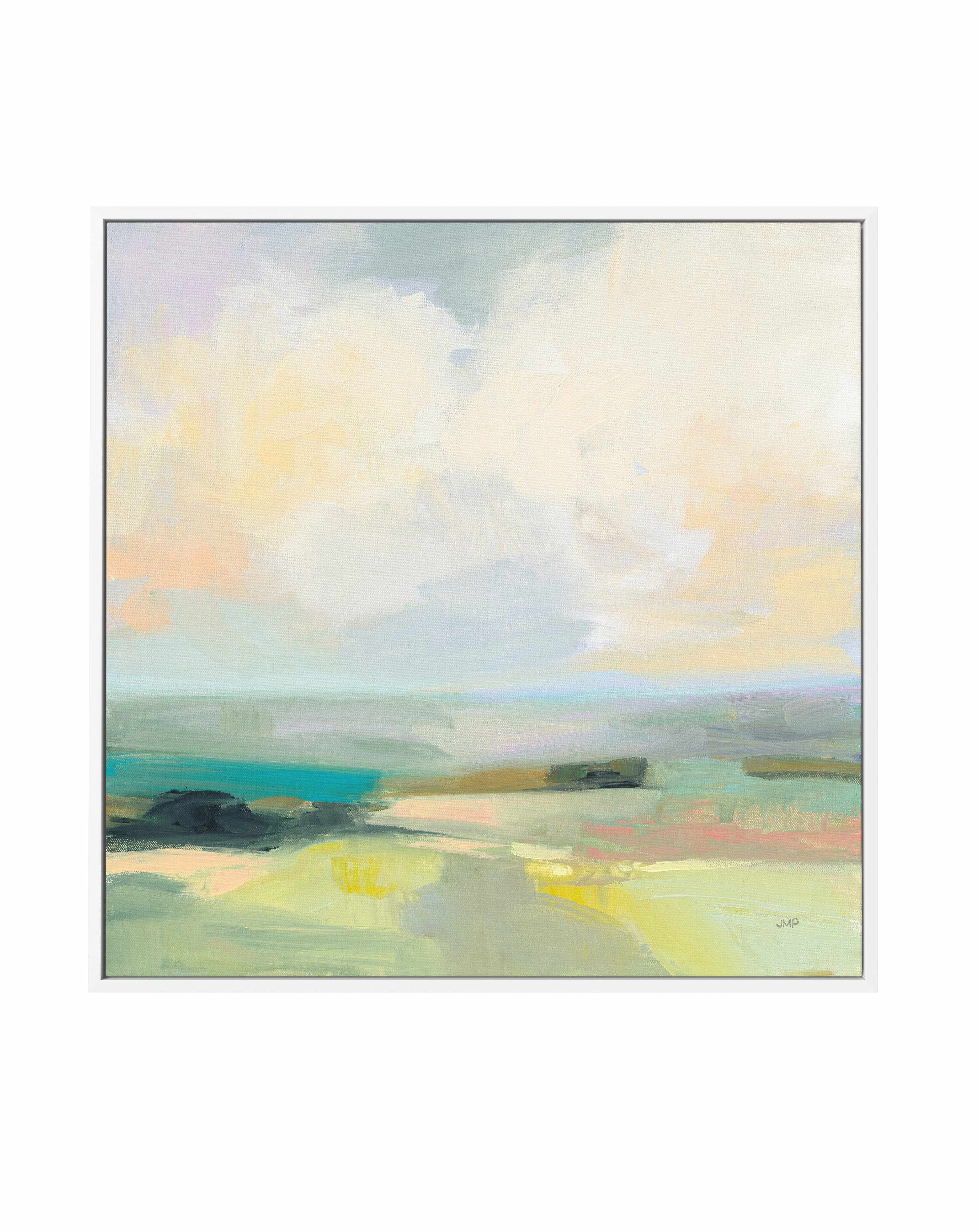 Summer Sky III | Framed Canvas Art Print