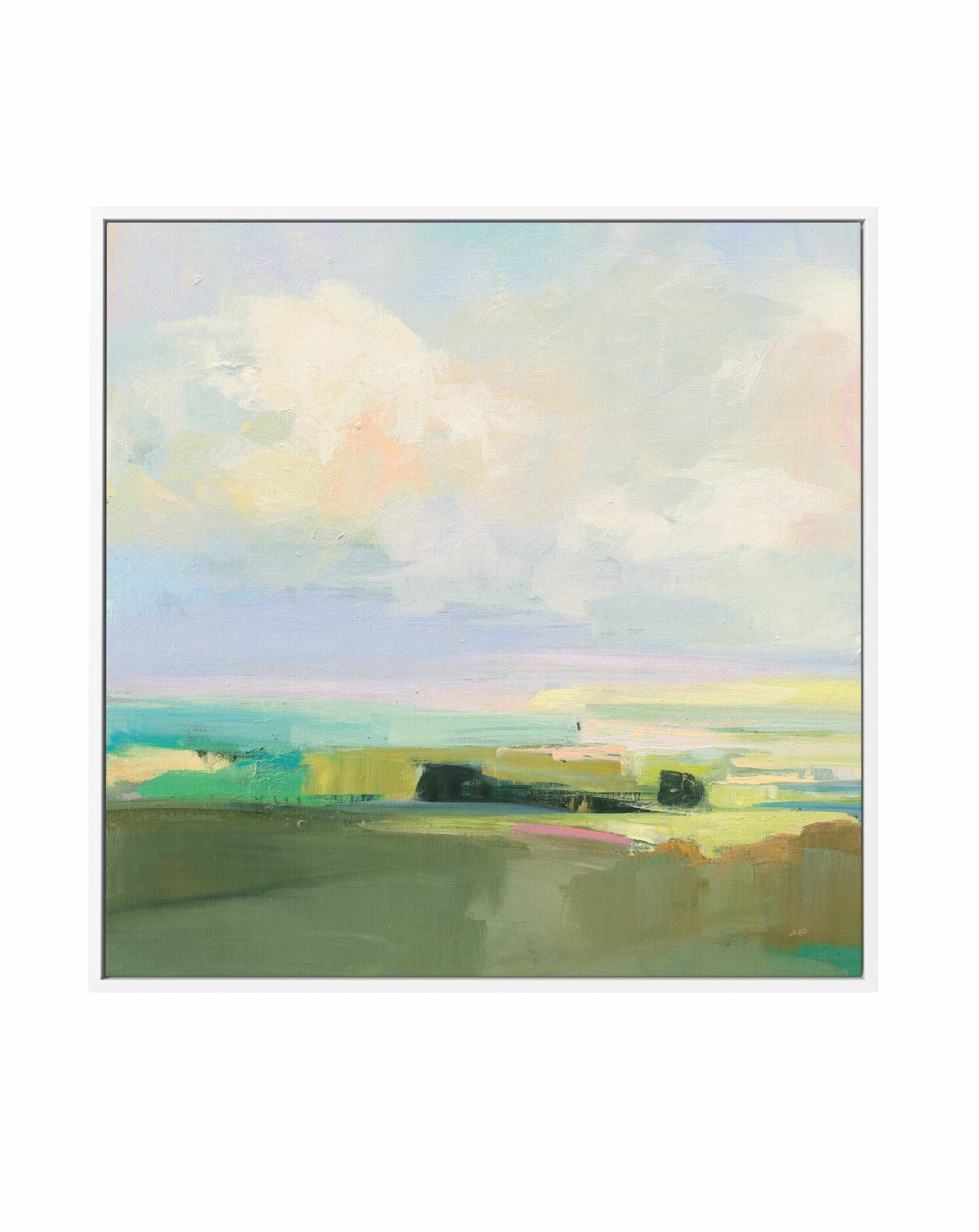 Summer Sky IV | Framed Canvas Art Print from Olive et Oriel where you can shop wallpaper and artworks online