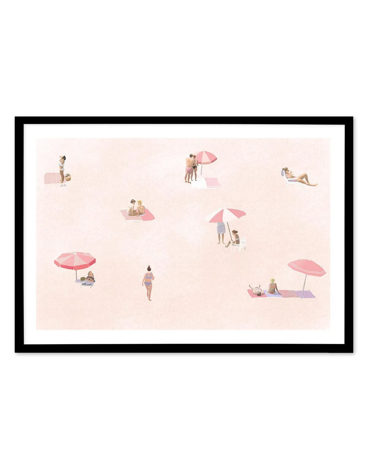 Summer Sorbet Art Print-PRINT-Olive et Oriel-Olive et Oriel-A5 | 5.8" x 8.3" | 14.8 x 21cm-Black-With White Border-Buy-Australian-Art-Prints-Online-with-Olive-et-Oriel-Your-Artwork-Specialists-Austrailia-Decorate-With-Coastal-Photo-Wall-Art-Prints-From-Our-Beach-House-Artwork-Collection-Fine-Poster-and-Framed-Artwork