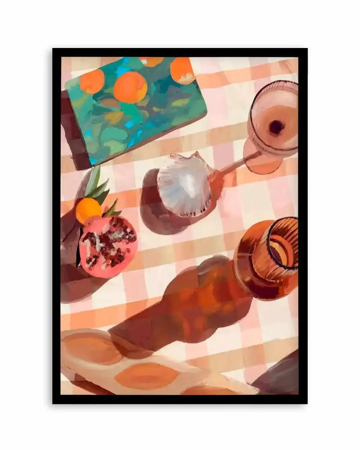 Summer Still Life I Art Print from Olive et Oriel where you can shop wallpaper and artworks online