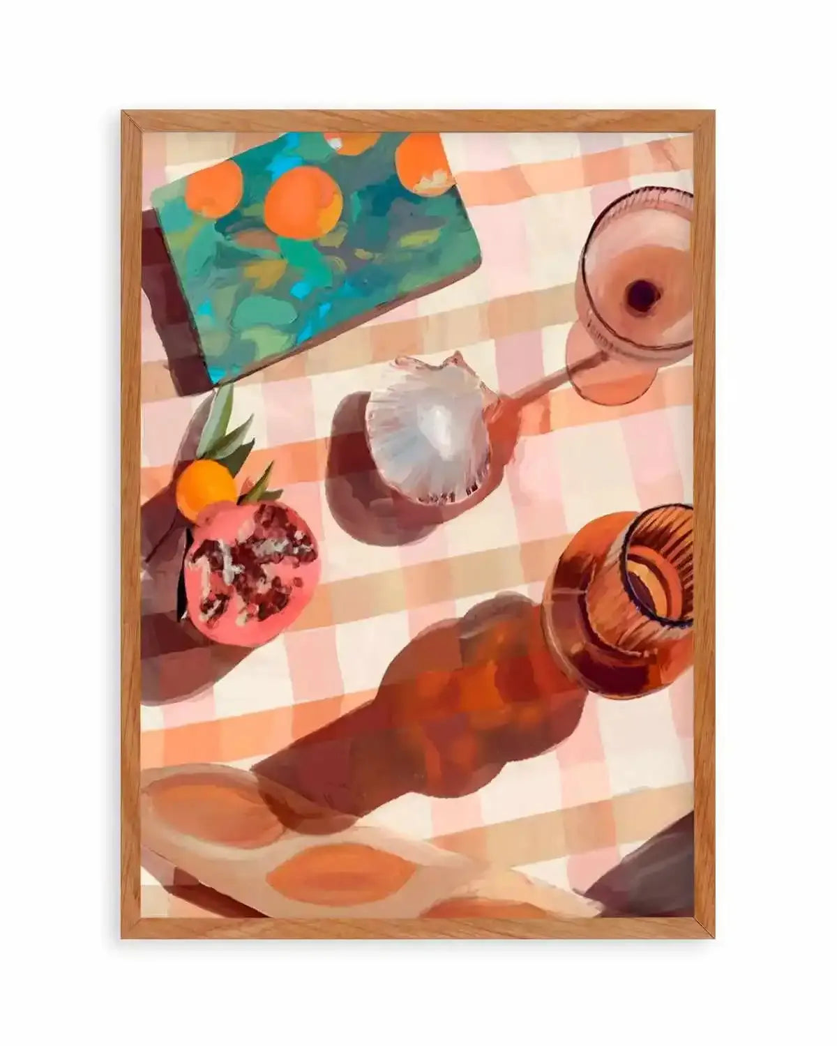 Summer Still Life I Art Print from Olive et Oriel where you can shop wallpaper and artworks online
