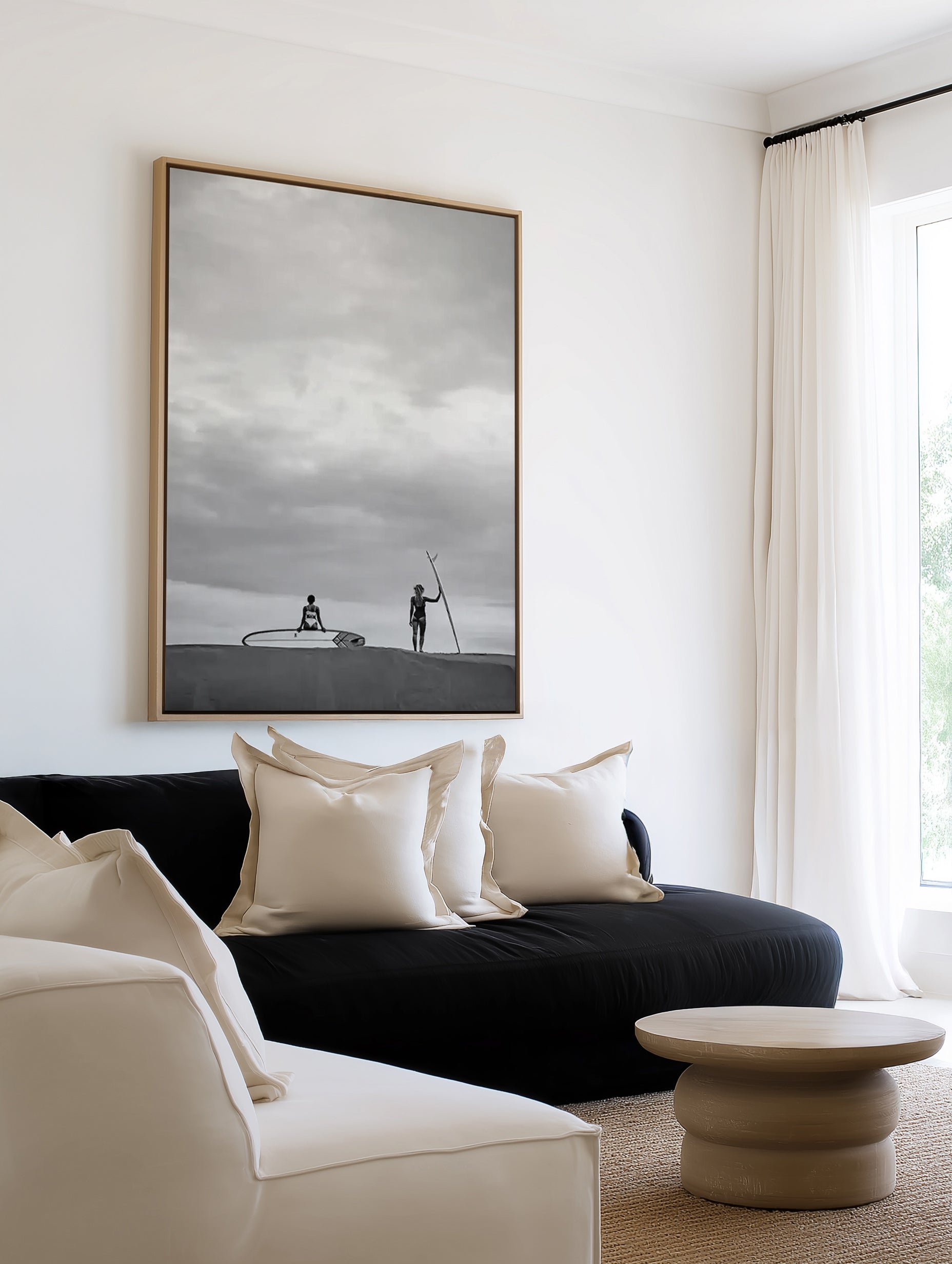 Summer Storm II by Mario Stefanelli | Framed Canvas Art Print