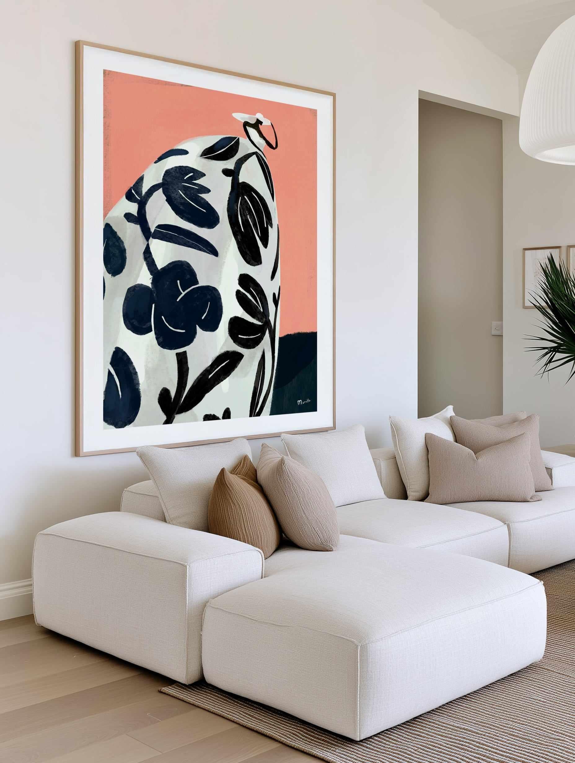 Summer Sunset by Marco Marella | Art Print from Olive et Oriel where you can shop wallpaper and artworks online