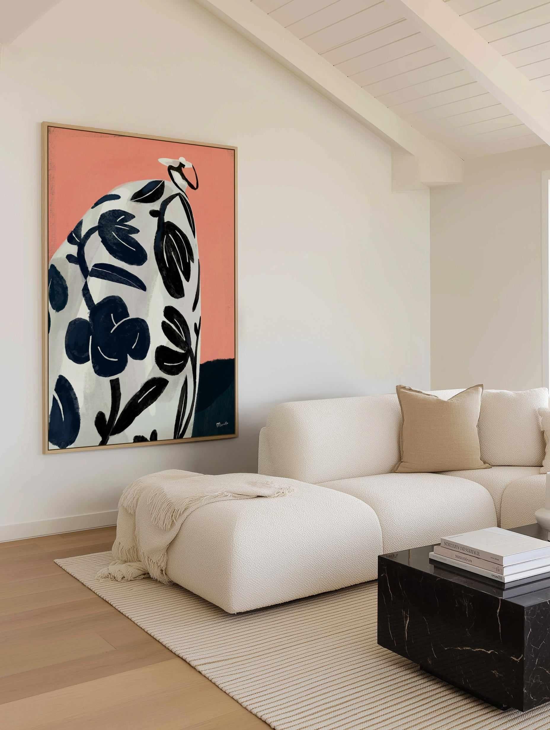 Summer Sunset by Marco Marella | Framed Canvas Art Print from Olive et Oriel where you can shop wallpaper and artworks online