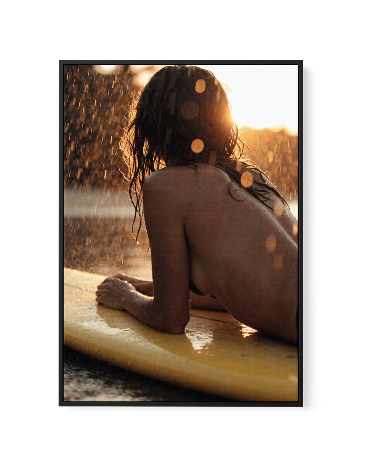 Summer Surf | Framed Canvas Art Print from Olive et Oriel where you can shop wallpaper and artworks online