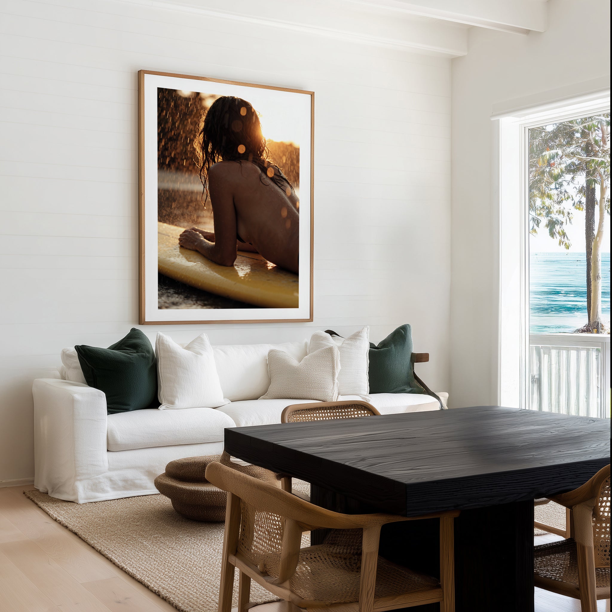 Summer Surf | Art Print from Olive et Oriel where you can shop wallpaper and artworks online
