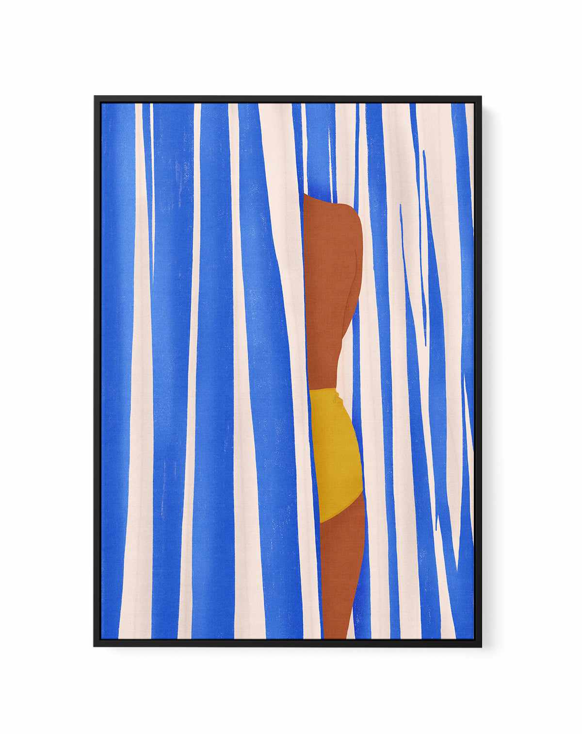 Summer Tan By Jota de jai | Framed Canvas Art Print