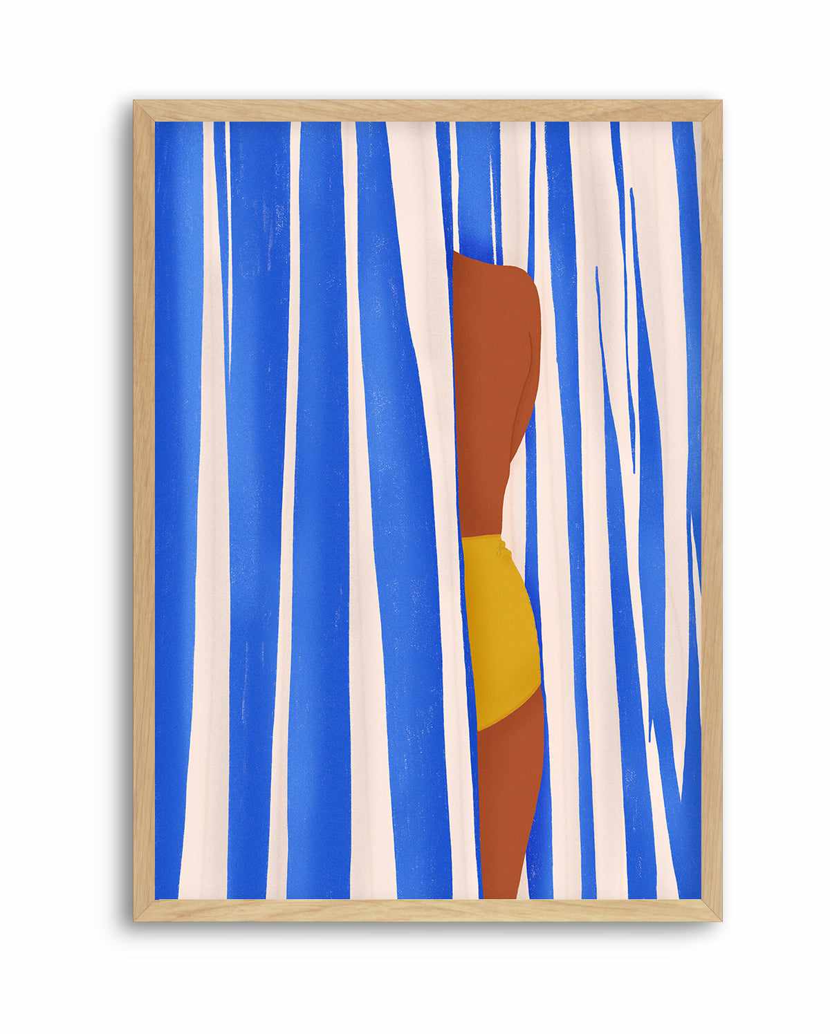 Summer Tan By Jota de jai | Art Print from Olive et Oriel where you can shop wallpaper and artworks online
