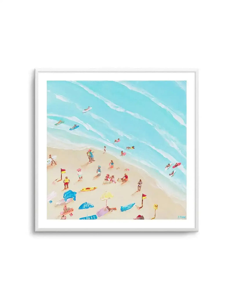 Summer in Bondi by Belinda Stone Art Print from Olive et Oriel where you can shop wallpaper and artworks online