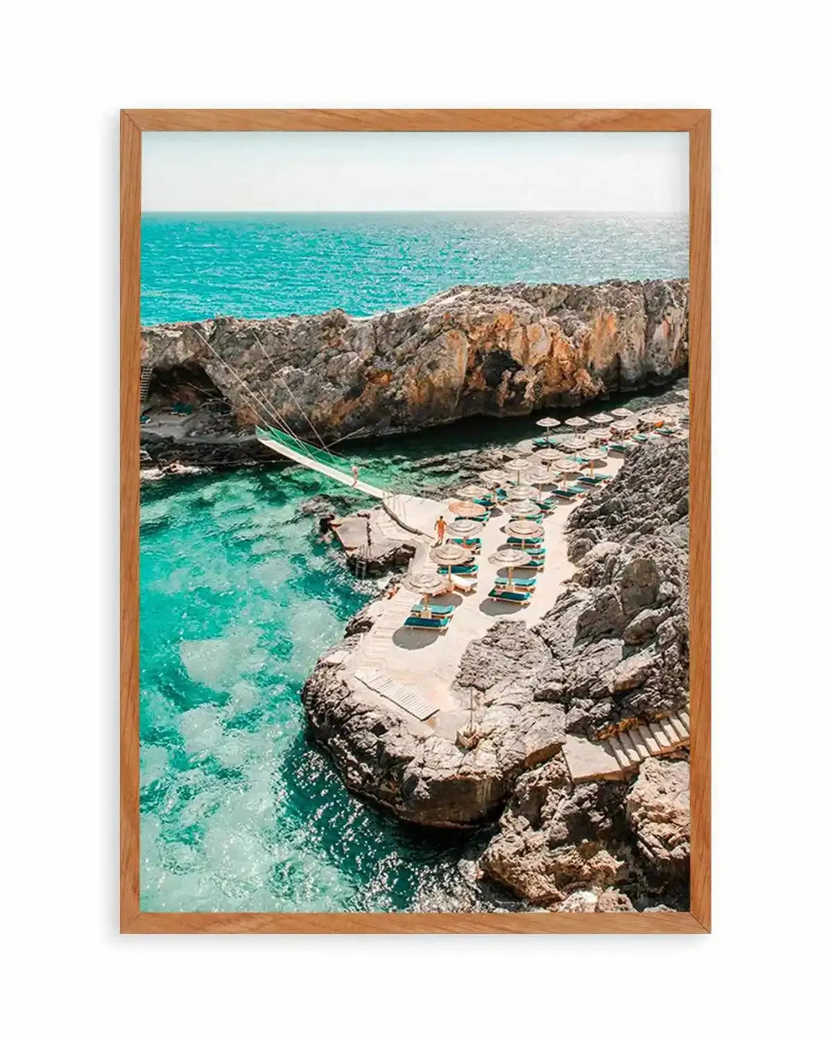 Summer in Greece by Jovani Demetrie Art Print from Olive et Oriel where you can shop wallpaper and artworks online