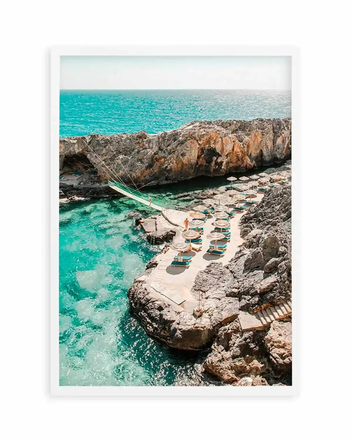 Summer in Greece by Jovani Demetrie Art Print from Olive et Oriel where you can shop wallpaper and artworks online