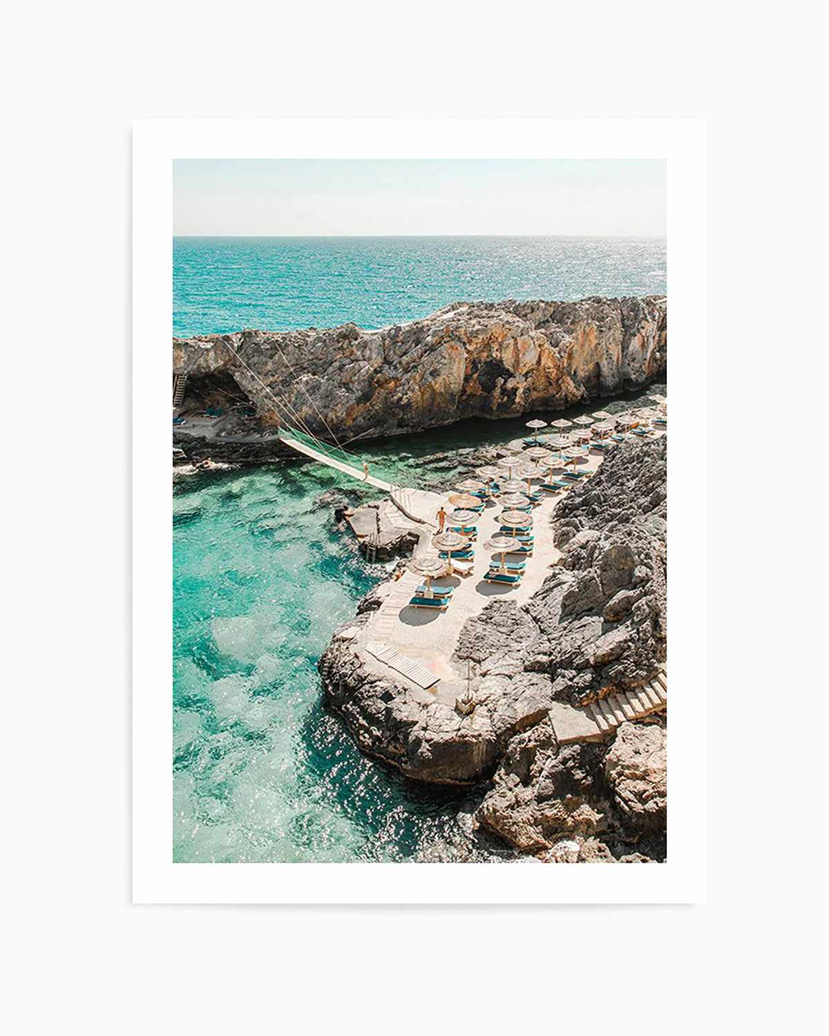 Summer in Greece by Jovani Demetrie Art Print