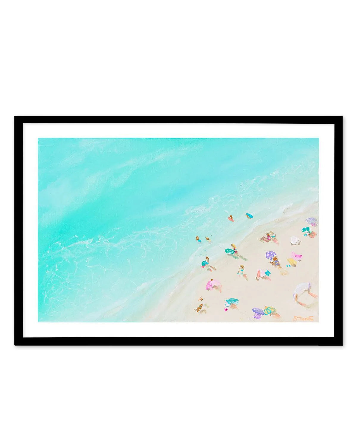 Summer in Manly by Belinda Stone Art Print from Olive et Oriel where you can shop wallpaper and artworks online